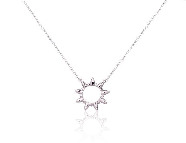 Sidabrinė grandinėlė su pakabuku