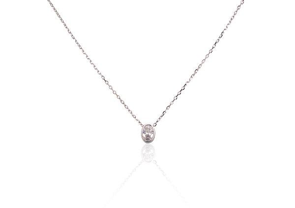 Sidabrinė grandinėlė su pakabuku