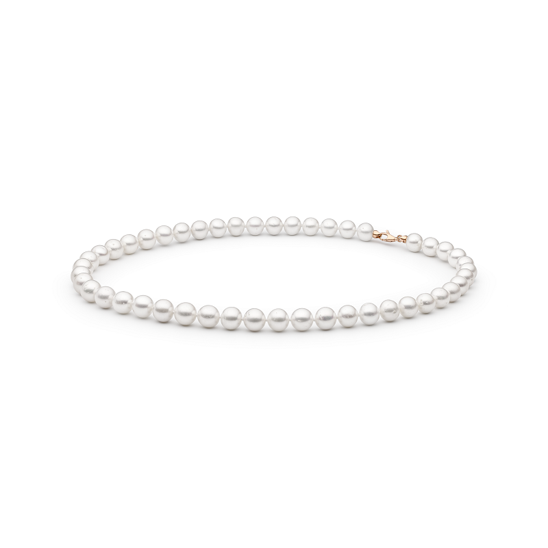 Perlų vėrinys su auksu