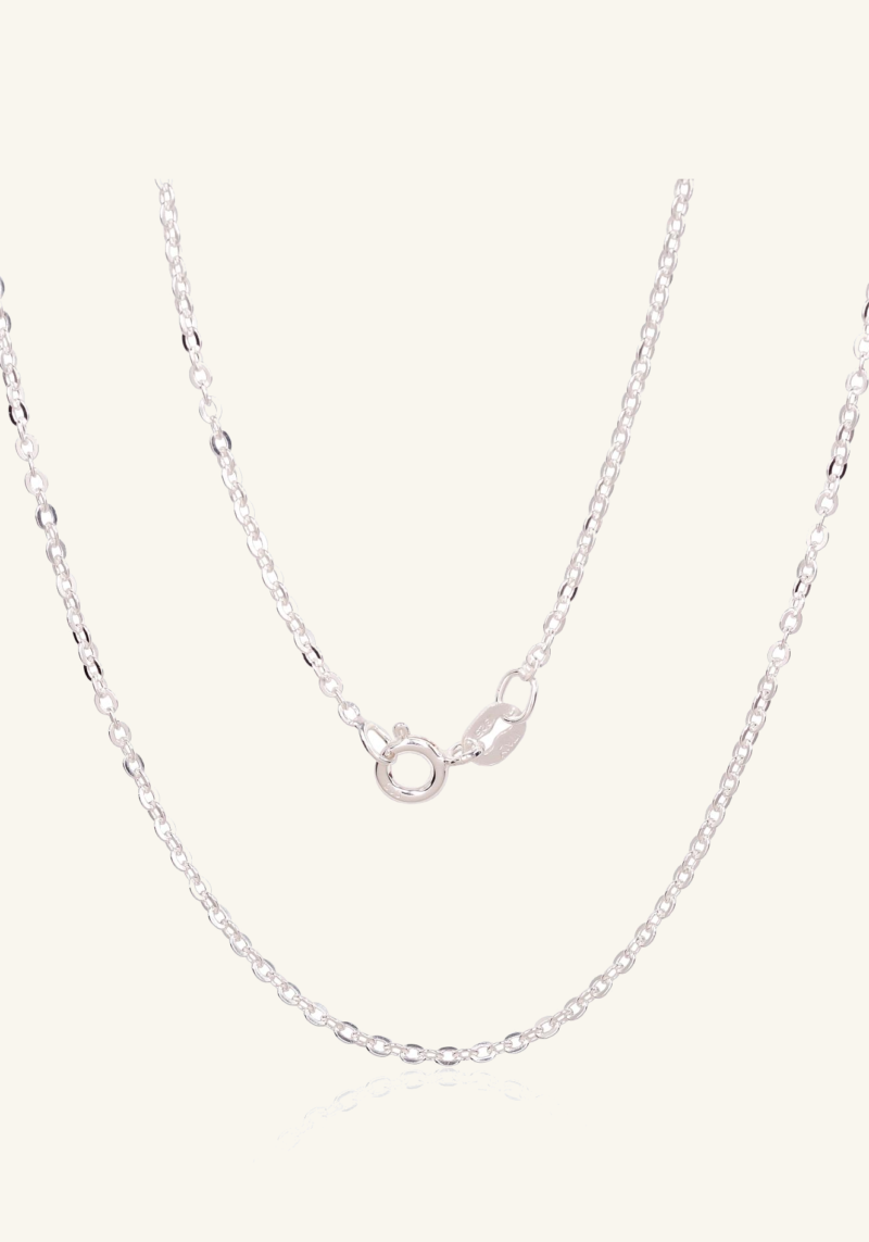 Sidabrinė Anchor grandinėlė (1 mm)